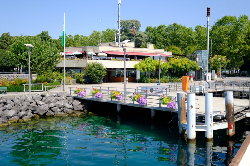 Lac Leman and Chillon Castle