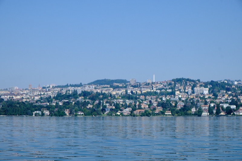 Lac Leman and Chillon Castle
