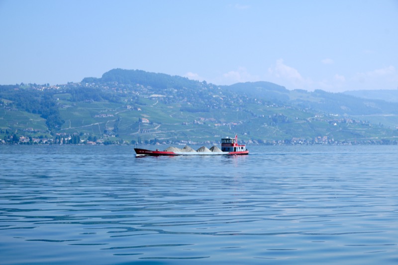 Lac Leman and Chillon Castle