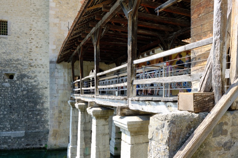 Lac Leman and Chillon Castle