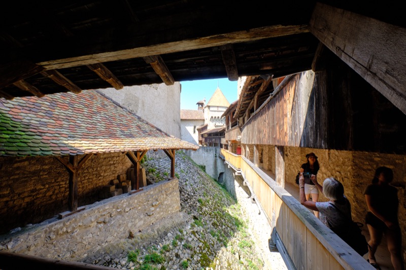 Lac Leman and Chillon Castle