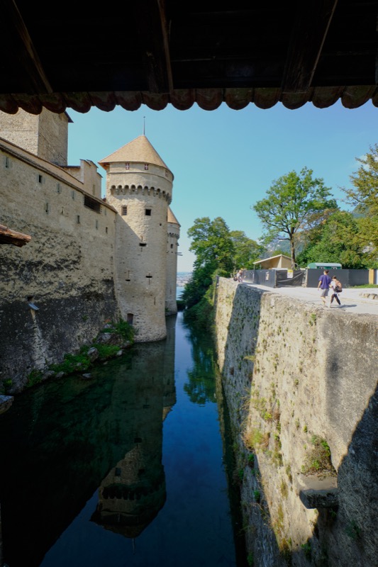 Lac Leman and Chillon Castle